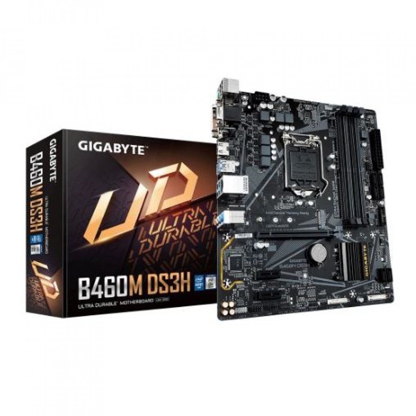 ALAPLAP GIGABYTE B460M DS3H LGA1200 DDR4 HDMI DVI MATX